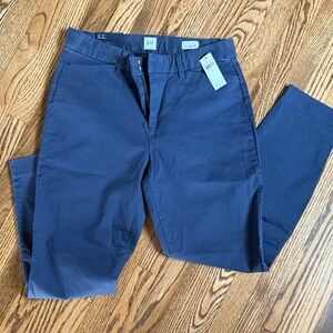 GAP Women's Navy Blue Chino Pants